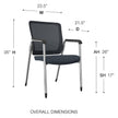 Euro Style Eon Visitor Chair