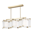 Hudson Valley Lighting Achilles 3 Light Linear Ceiling Light Clearance