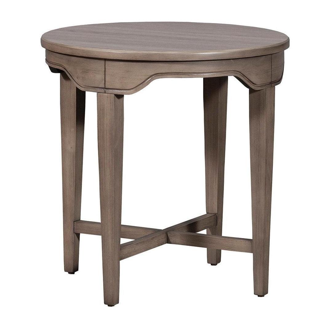Fairfield Laminate Avignon Round End Table