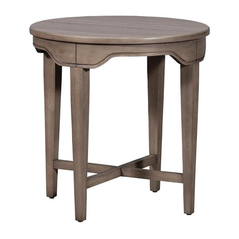 Fairfield Laminate Avignon Round End Table