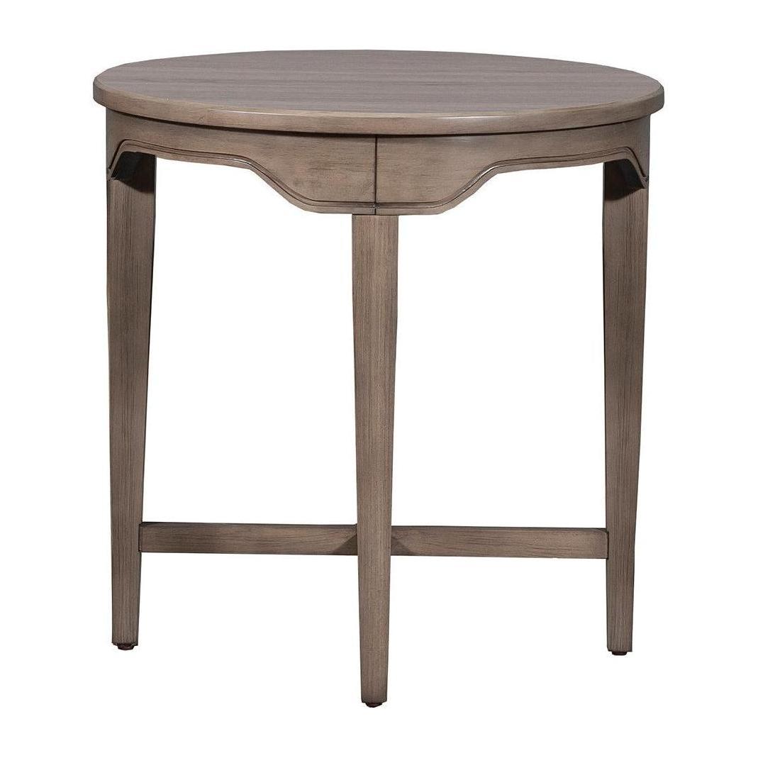 Fairfield Laminate Avignon Round End Table