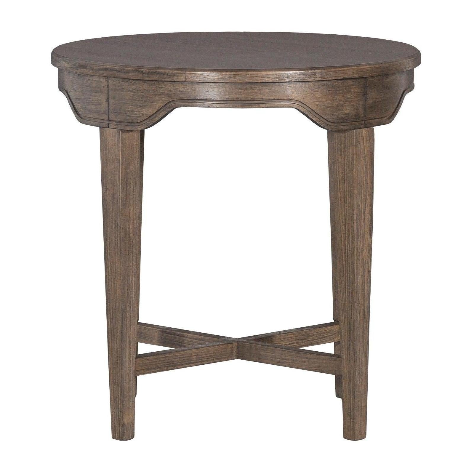 Fairfield Laminate Avignon Round End Table