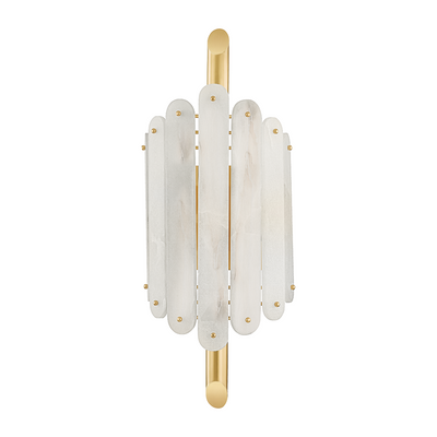 Corbett Selene 4 Light Vintage Polished Brass Wall Sconce Wall Light Clearance