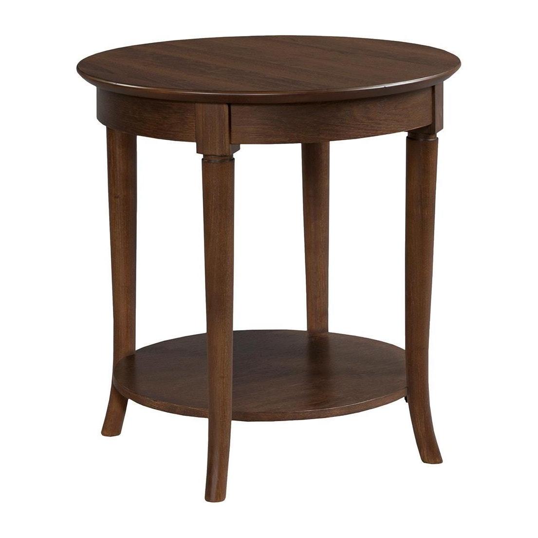 Fairfield Campaigna Laminate Round Accent Table