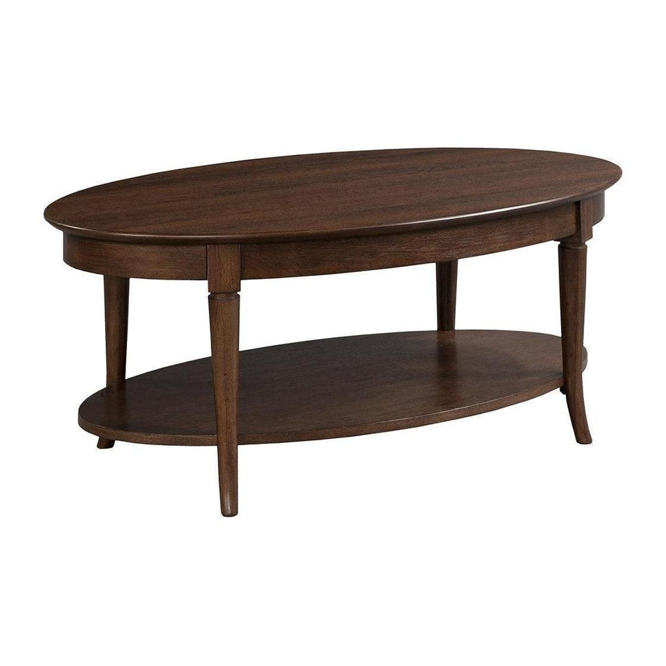 Fairfield Campaigna Laminate Oval Cocktail Table