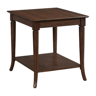 Fairfield Campaigna Laminate Rectangular End Table