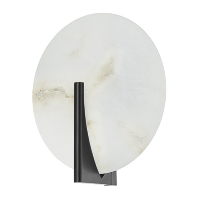 Corbett Asteria 1 Light Black Brass Wall Sconce Wall Light