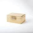Global Views Corrugated Bamboo Box