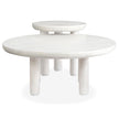 Salt Life Home Sunset Cove Moonlight Pearl Nesting Cocktail Table with Casters Sale