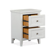 Magnussen Home Heron Cove Chalk White & Dovetail Grey Nightstand
