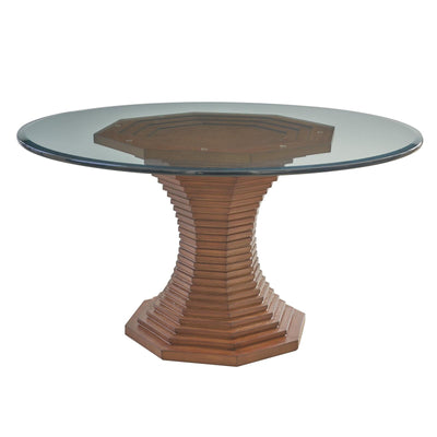 Lexington La Costa Cabrillo Glass Top Dining Table