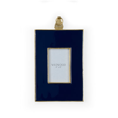Wildwood Navy Enamel Large Wall Frame