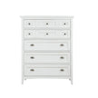 Magnussen Home Heron Cove Chalk White & Dovetail Grey Chest