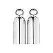 Christofle Vertigo Silver Plated Salt & Pepper Shaker Set