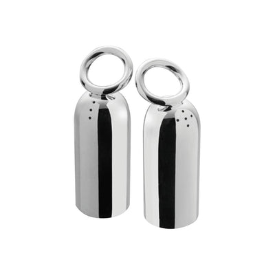 Christofle Vertigo Silver Plated Salt & Pepper Shaker Set