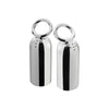 Christofle Vertigo Silver Plated Salt & Pepper Shaker Set