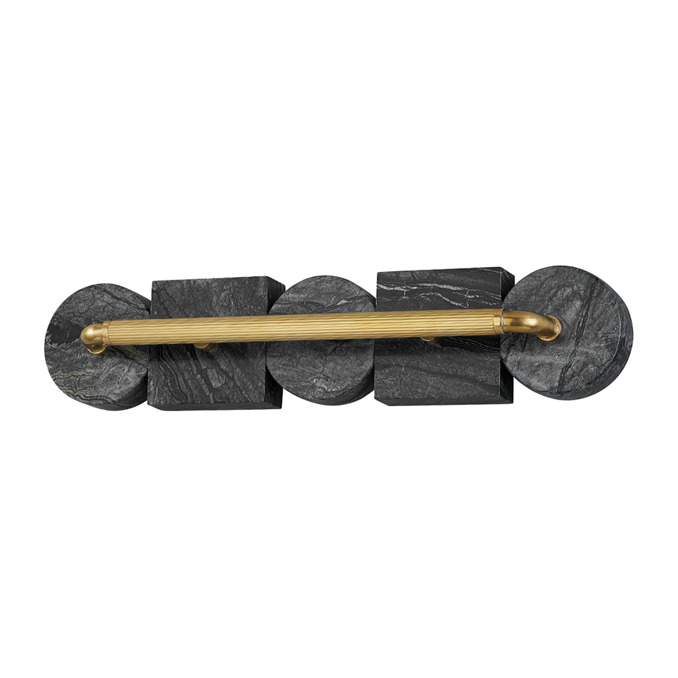 Corbett Sena 1 Light 5 inch Vintage Brass Wall Sconce Wall Light