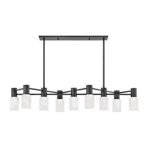 Hudson Valley Lighting Centerport 9 Light 47.5 inch Island Light Ceiling Light DSC