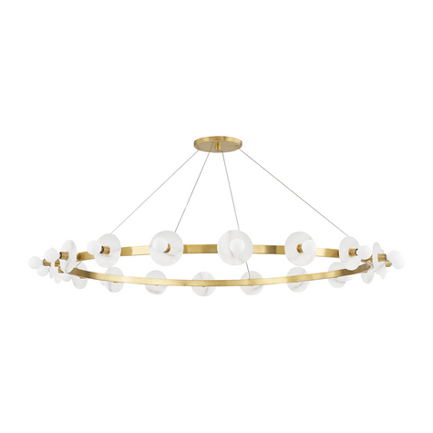 Hudson Valley Lighting Austen 18 Light 58 inch Chandelier Ceiling Light
