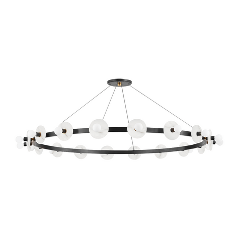 Hudson Valley Lighting Austen 18 Light 58 inch Chandelier Ceiling Light