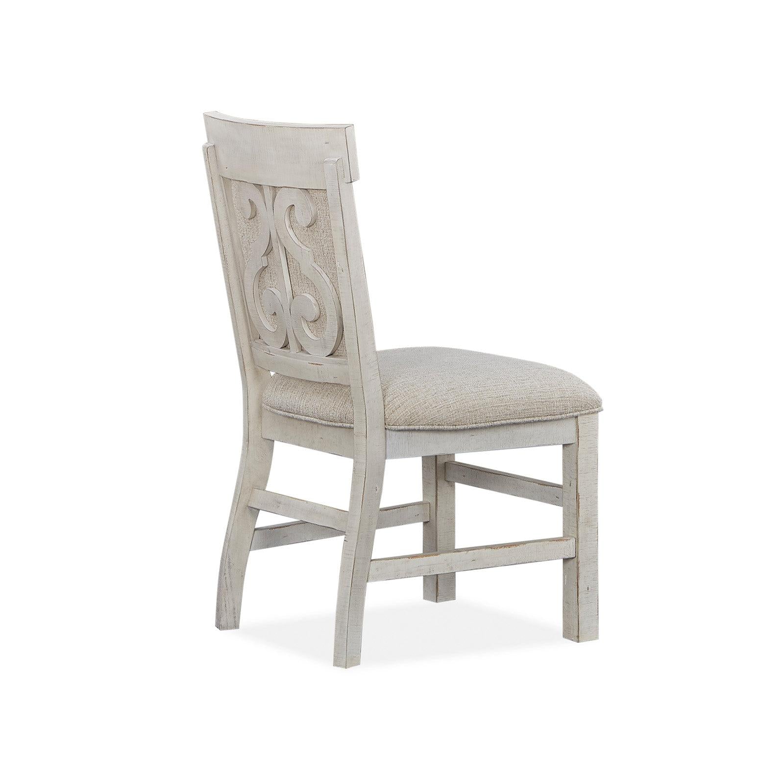 Magnussen Home Bronwyn Alabaster Upholstered Side Chair Set of 2