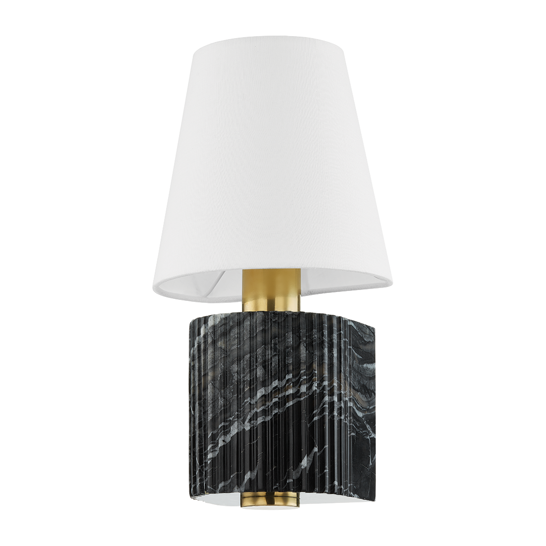 Corbett Aden 1 Light 8 inch Vintage Brass Wall Sconce Wall Light