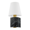 Corbett Aden 1 Light 8 inch Vintage Brass Wall Sconce Wall Light