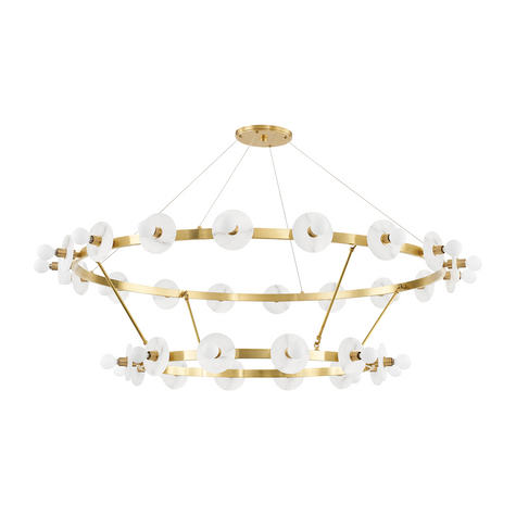 Hudson Valley Lighting Austen 30 Light 58 inch Chandelier Ceiling Light