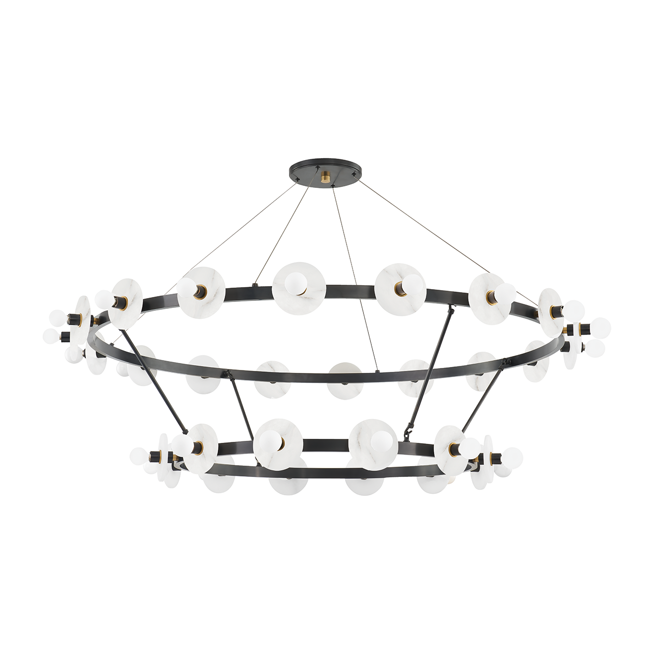 Hudson Valley Lighting Austen 30 Light 58 inch Chandelier Ceiling Light