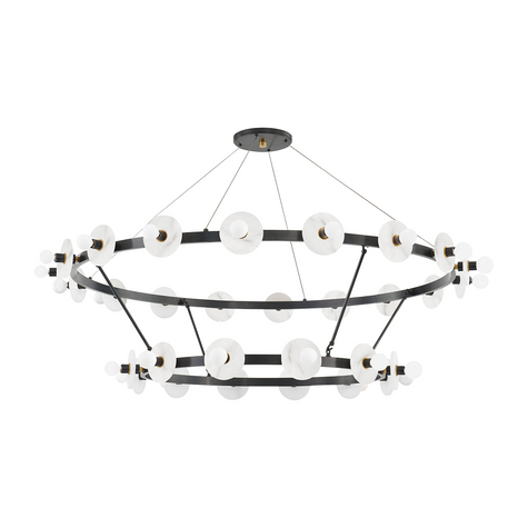 Hudson Valley Lighting Austen 30 Light 58 inch Chandelier Ceiling Light