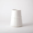 Global Views Soft White Linen Vase