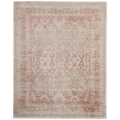 Feizy Loralai 8A65F Traditional Oriental Rug in Tan/Orange