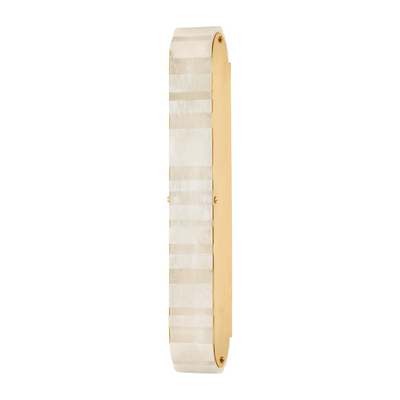 Corbett Budapest 1 Light Vintage Brass Wall Sconce Wall Light