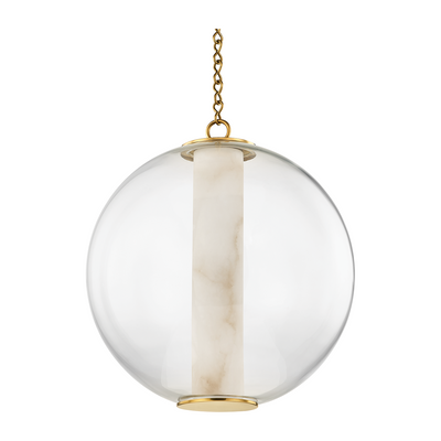 Corbett Pietra 1 Light Vintage Brass Pendant Ceiling Light