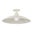 Hudson Valley Lighting Teelin 1 Light 20 inch Limewash Plaster Flush Mount Ceiling Light