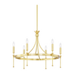 Hudson Valley Lighting Gates 6 Light 26.75 inch Chandelier Ceiling Light