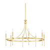 Hudson Valley Lighting Gates 8 Light 38.5 inch Chandelier Ceiling Light