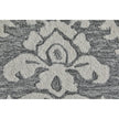 Feizy Belfort 8A26F Traditional Floral & Botanical Rug in Gray/Ivory/Black
