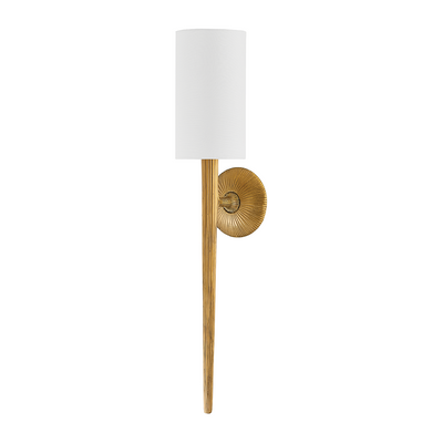 Corbett Anthia 1 Light Vintage Brass Wall Sconce Wall Light