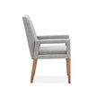 Magnussen Home Lindon Belgian Wheat Upholstered Arm Chair Set of 2