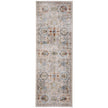 Feizy Melrose 39P5F Traditional Floral & Botanical Rug in Tan/Blue/Red