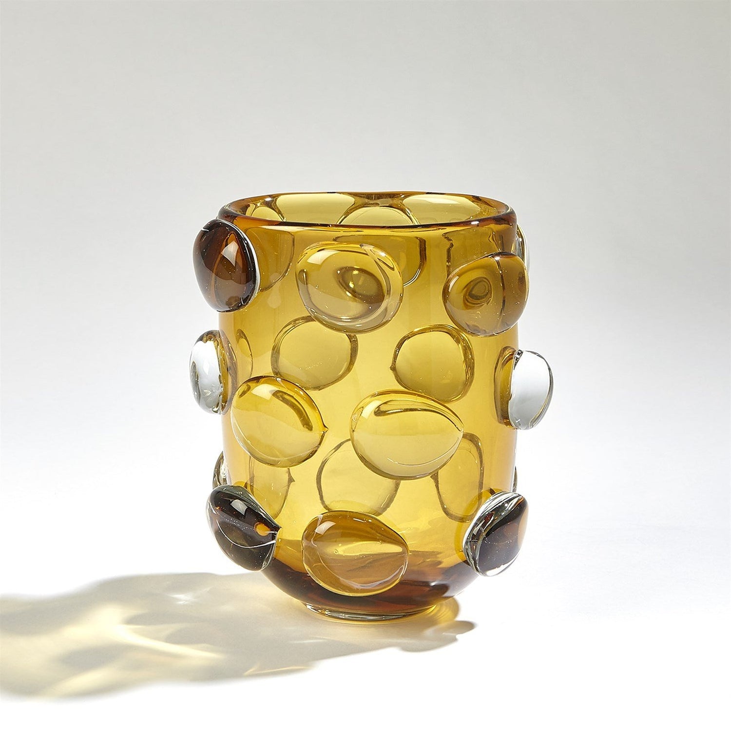 Global Views Amber Rondelle Vase