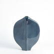 Global Views Blue Center Ridge Vase