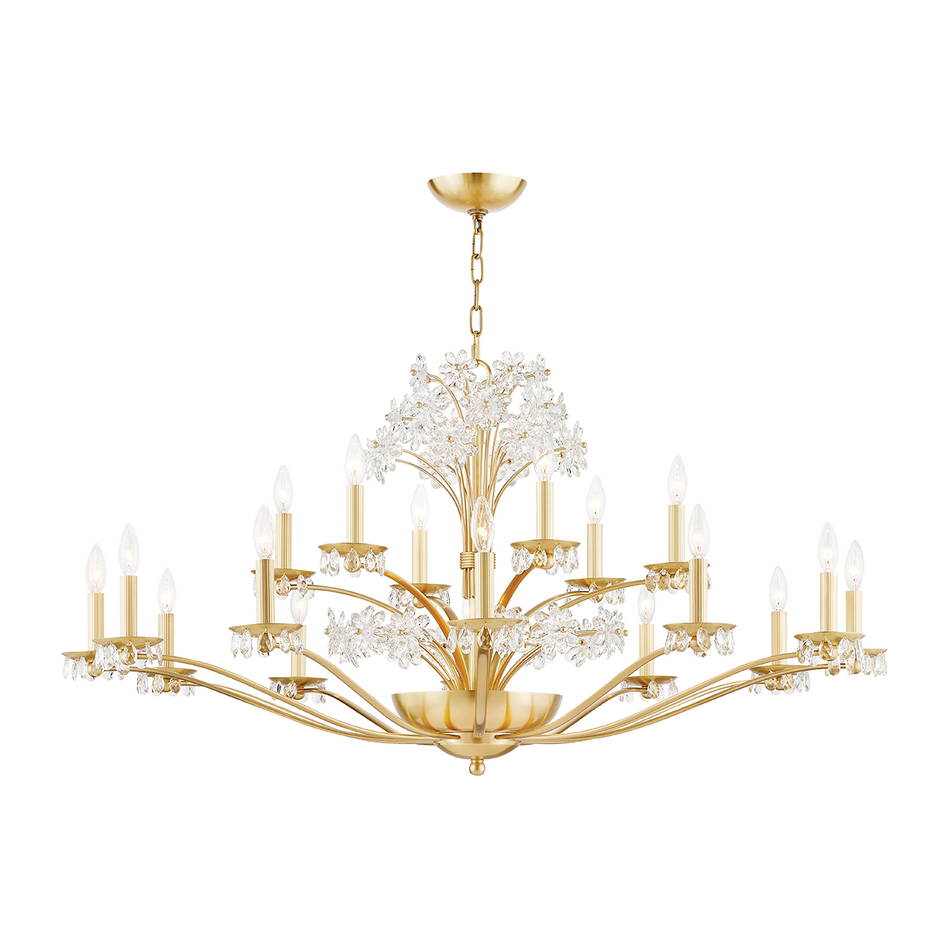 Hudson Valley Lighting Beaumont 20 Light 48 inch Chandelier Ceiling Light Clearance