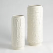 Global Views Rustic White Sankuru Vase