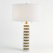 Global Views Marble Stack Lamp