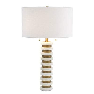 Global Views Marble Stack Lamp Clearance