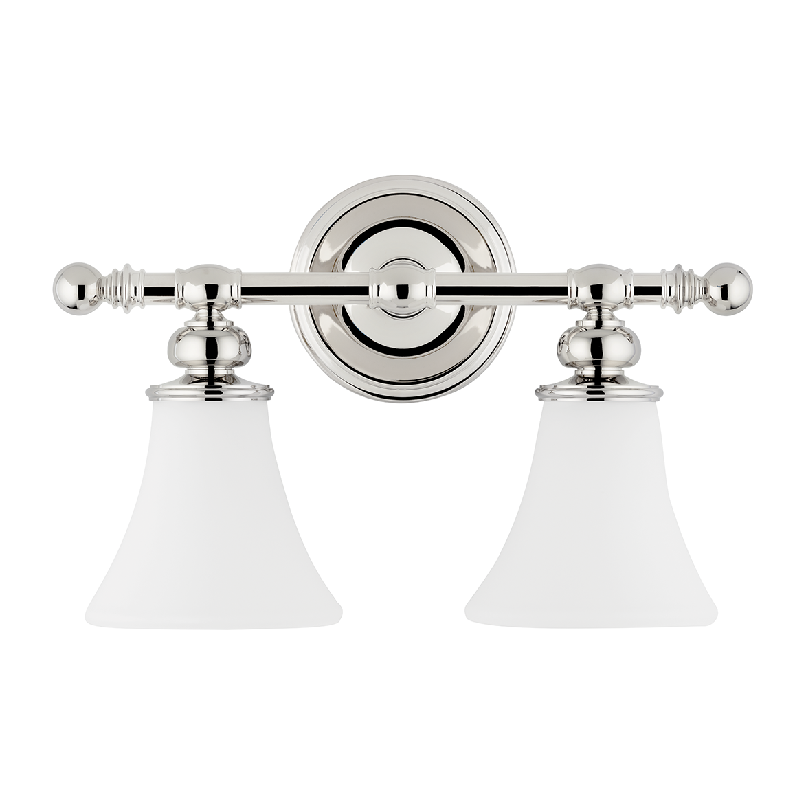 Hudson Valley Lighting Weston 2 Light 16 inch Polished Nickel Bath and Vanity Wall Light