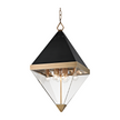 Hudson Valley Lighting Coltrane 8 Light 15 inch Aged Brass Lantern Ceiling Light