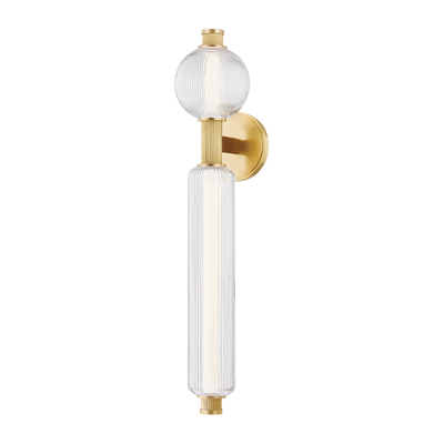 Corbett Atom 2 Light Vintage Brass Wall Sconce Wall Light
